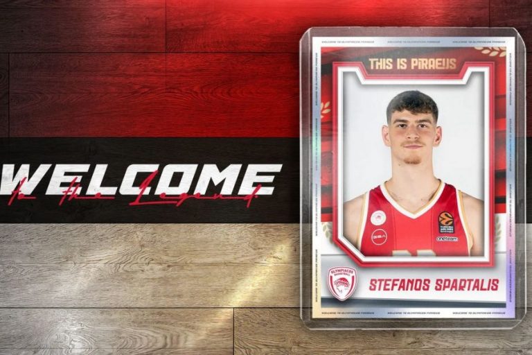 Ο 18χρονος Σπάρταλης υπέγραψε πενταετές συμβόλαιο με τον Ολυμπιακό