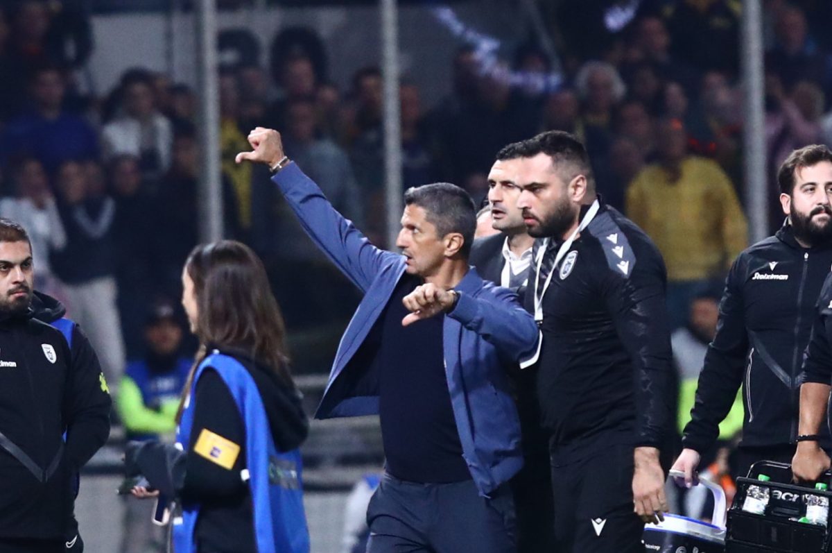 ΑΕΚ - ΠΑΟΚ: Χαμός με Λουτσέσκου στη Νέα Φιλαδέλφεια (vids) | in.gr