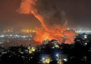 Λίβανος: Αλλεπάλληλοι σφοδροί βομβαρδισμοί του Ισραήλ στη Βηρυτό – Ταρακουνήθηκαν κτίρια