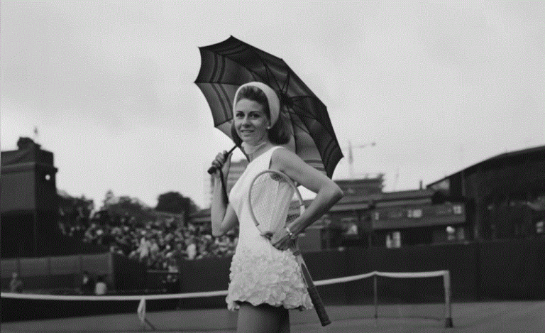 Lea Pericoli – H Ιταλίδα σταρ του τένις που ζωντάνεψε το Γουίμπλετον παίζοντας με γούνα, φτερά και δαντέλα