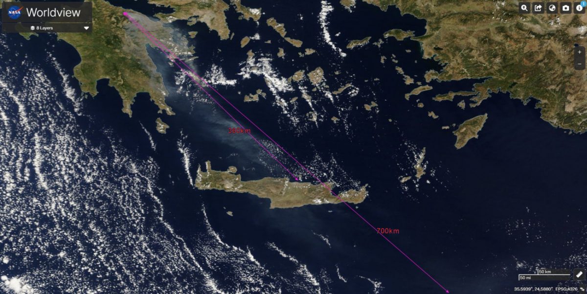 Θ. Κολυδάς: Μέχρι την Κρήτη έφτασε ο καπνός από τη φωτιά στην Κορινθία