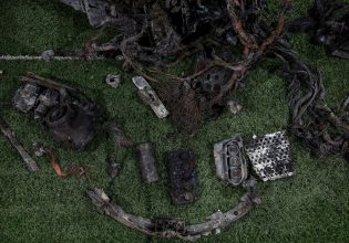 Oreshnik: Βίντεο από τα θραύσματα του ρωσικού βαλλιστικού πυραύλου που έπληξε την πόλη Ντνίπρο