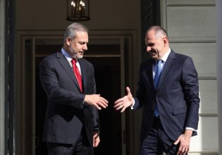 Γεραπετρίτης – Φιντάν: Συμφώνησαν ότι διαφωνούν στο πλαίσιο για υφαλοκρηπίδα και ΑΟΖ – Στόχος το καλό κλίμα