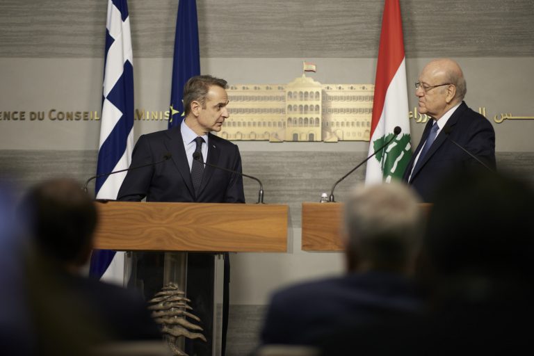 Μητσοτάκης από Λίβανο: Ζωτικής σημασία η υλοποίηση της εκεχειρίας