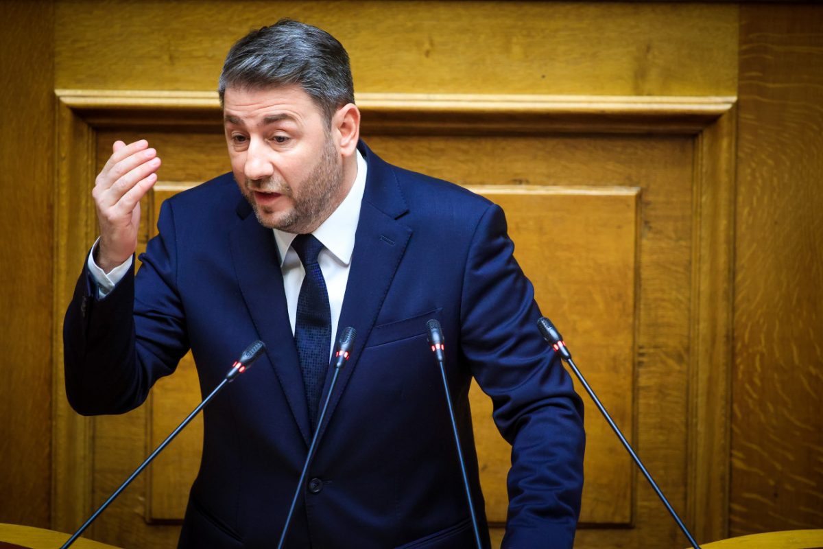 Ο Νίκος Ανδρουλάκης,.