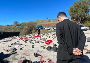 «Ποτέ ξανά»: Στα Καλάβρυτα για τα 81 χρόνια από το Ολοκαύτωμα ο Χαρίτσης