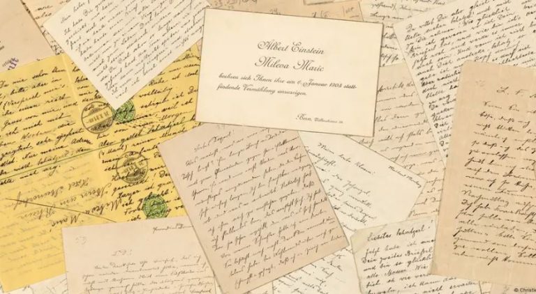 «Στο σφυρί» τα ερωτικά γράμματα του Αϊνστάιν