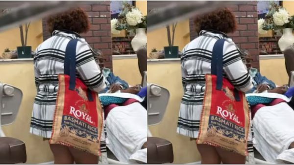 Gucci ή μπασμάτι; Η γυναίκα που έκανε viral τη σακούλα ρυζιού ως …τσάντα