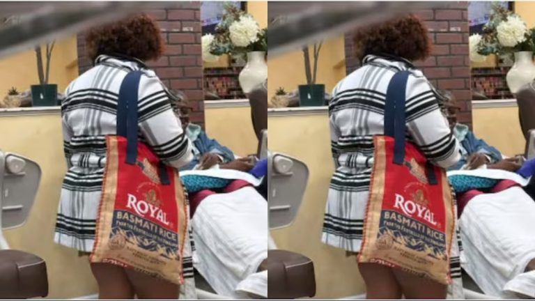 Gucci ή μπασμάτι; Η γυναίκα που έκανε viral τη σακούλα ρυζιού ως …τσάντα