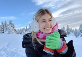 Κλέλια Ανδριολάτου: Χιονισμένα Χριστούγεννα στη Λίμνη Πλαστήρα