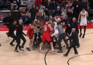 Χάος στο Χιούστον: Μπουνιές και έξι αποβολές στο ματς των Χιτ με τους Ρόκετς (vid)