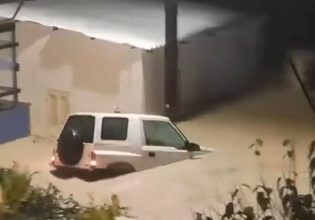 Κακοκαιρία «Bora»: Τραγική η κατάσταση στη Ρόδο – Απόκοσμες εικόνες από τις πλημμύρες