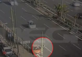 Λεωφόρος Συγγρού: Βίντεο από τροχαίο γνωστού ηθοποιού – Σώθηκε από θαύμα