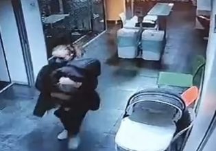 Η σοκαριστική στιγμή που γυναίκα αρπάζει νεογέννητο από μαιευτήριο στην Ιταλία