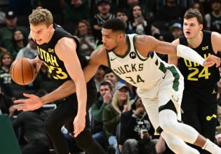 Τζαζ – Μπακς 110-125: «Καθάρισε» για το Μιλγουόκι ο… διπλός Αντετοκούνμπο