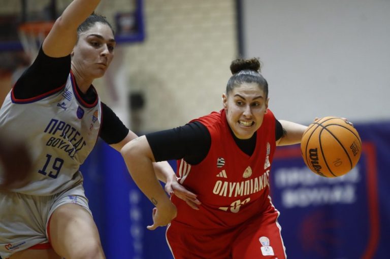 Πρωτέας Βούλας – Ολυμπιακός 72-76: Πέρασαν από τη Βούλα οι «ερυθρόλευκες»