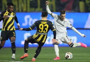 Άρης – ΠΑΟΚ 0-0: Ισόπαλο το ντέρμπι στο «Κ. Βικελίδης» και στο -9 ο Δικέφαλος