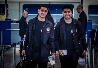 Αναχώρησε για Πορτογαλία ο Ολυμπιακός – Μαζί με την ομάδα και ο Έσε (pics)