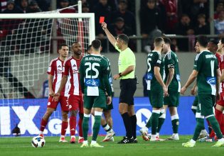 Ολυμπιακός – Παναθηναϊκός 1-1: Νικούσε τους «πράσινους», δεν μπόρεσε διαιτητή και VAR (vid)