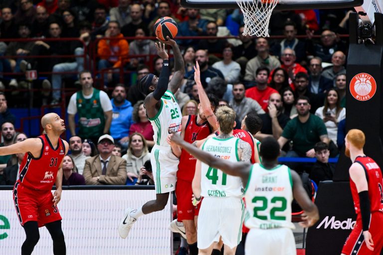 Αρμάνι Μιλάνο – Παναθηναϊκός 87-75: Παράδοση στο Μιλάνο