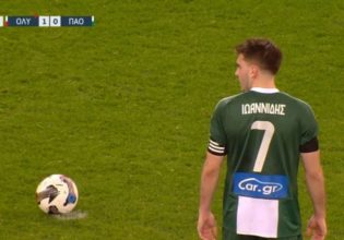 Ισοφάρισε ο Παναθηναϊκός με πέναλτι του Ιωαννίδη (1-1, vid)