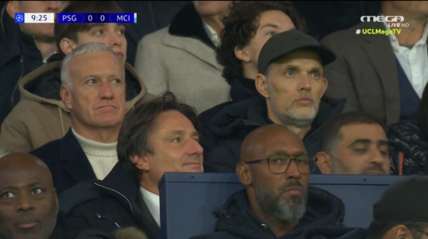 Γουεμπανιάμα, Φίγκο και Τούχελ στο γήπεδο για το Παρί Σεν Ζερμέν – Μάντσεστερ Σίτι (vids)