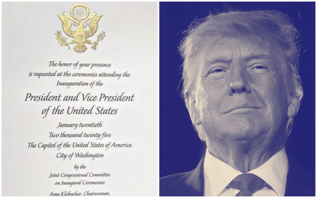 Ντόναλντ Τραμπ: Η επίσημη πρόσκληση για την ορκωμοσία του