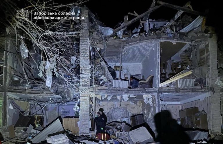 Ουκρανία: Ένας νεκρός από ρωσική επίθεση στη Ζαπορίζια και 25 τραυματίες – Ανάμεσά τους και ένα βρέφος