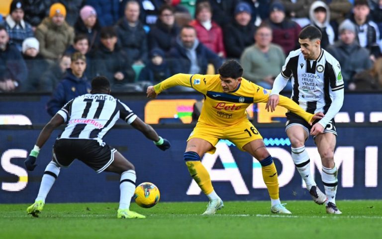 Ουντινέζε – Αταλάντα 0-0: «Κόλλησε» και έχασε έδαφος στη μάχη του τίτλου