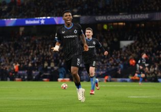 Με την πλάτη στον τοίχο η Σίτι: 0-1 η Κλαμπ Μπριζ στο φινάλε του ημιχρόνου (vid)