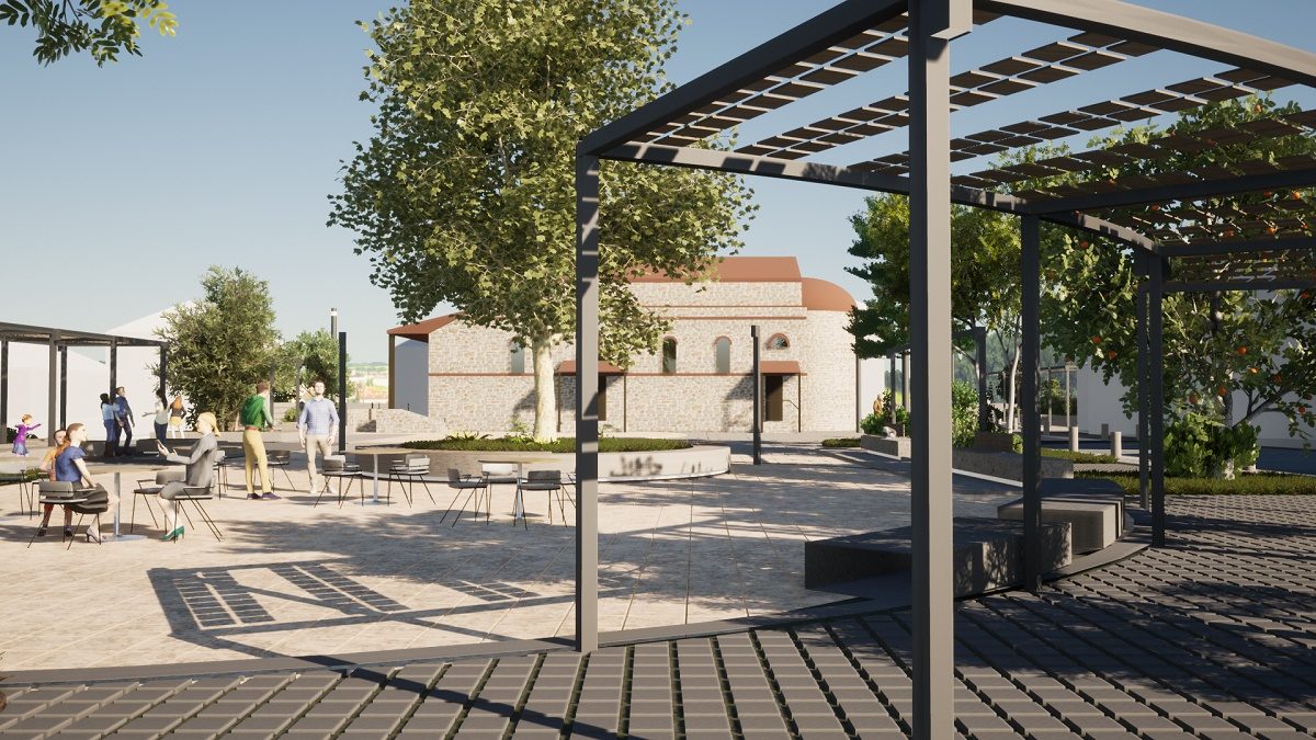 Νέα ανάπλαση για την πλατεία Καλυβίων