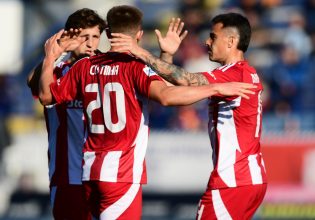 Σούπερ ξεκίνημα για τον Ολυμπιακό στο Περιστέρι με δύο γκολ – Ρέτσος και Ελ Κααμπί οι σκόρερ