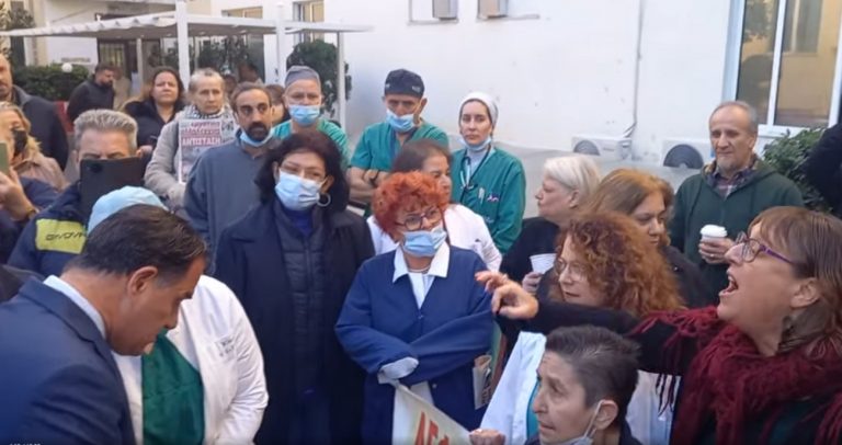 Άδωνις Γεωργιάδης: «Τα άκουσε» στον Άγιο Σάββα – «Πού βρίσκετε την όρεξη να φωνάζετε», αναρωτήθηκε ο υπουργός