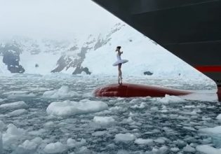 Χορεύοντας στην άκρη του κόσμου: Η μαγεία της μπαλαρίνας Victoria Dauberville στην Ανταρκτική