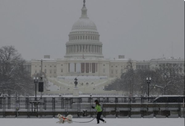 Ορκωμοσία Τραμπ: Προβλέπεται η χαμηλότερη θερμοκρασία εδώ και 40 χρόνια