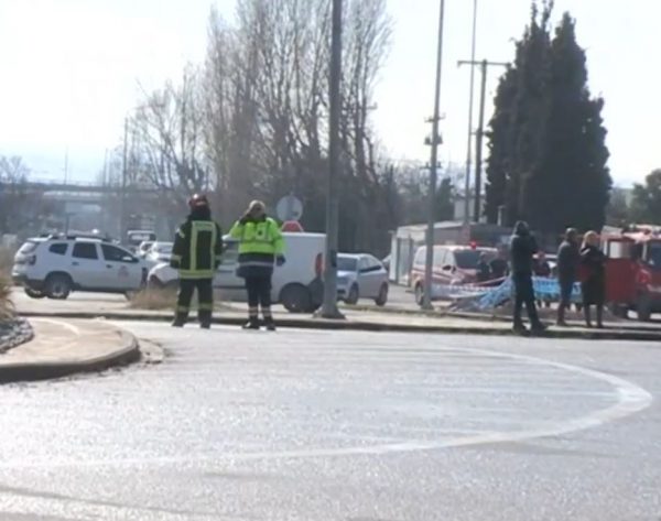 Θεσσαλονίκη: Κινητοποίηση της πυροσβεστικής για διαρροή αερίου στον κόμβο της Θέρμης