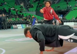 Ο Χουάντσο έκανε «free throw challenge» με τους γιους των Γκραντ και Ναν (vid)