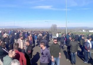 Καρδίτσα: Επεισόδια και χημικά μεταξύ αγροτών και ΜΑΤ