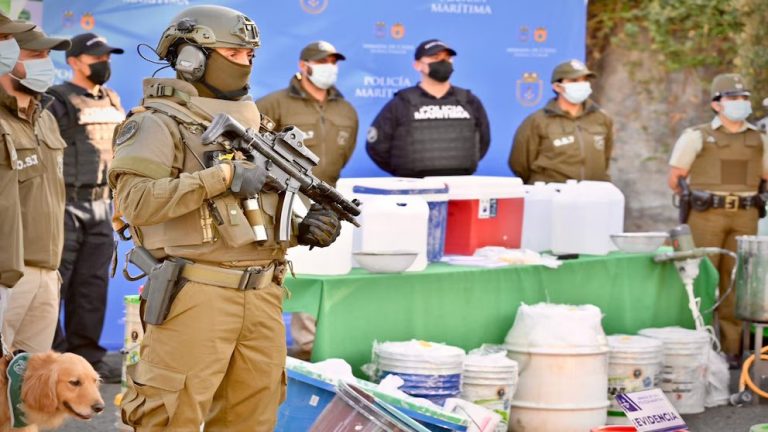 Χιλή: Κατασχέθηκε ποσότητα-ρεκόρ μεθαμφεταμίνης αξίας 16 εκατ. δολαρίων