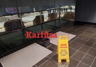 Μετρό Θεσσαλονίκης: Στάζει νερά το ταβάνι του σταθμού «Βενιζέλου» δίπλα στα αρχαία