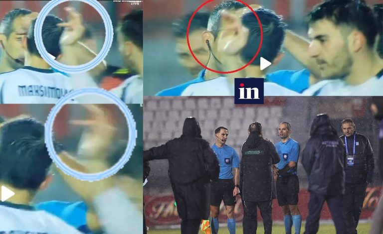 Αίσχη στις Σέρρες: Η χειρονομία του Ιωαννίδη στον Τσαγκαράκη που έπιασε ο τηλεοπτικός φακός – Δεν γλιτώνει την τιμωρία ο αρχηγός του Παναθηναϊκού (vid)