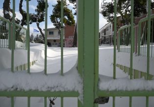 Καιρός: Τα σχολεία που θα παραμείνουν κλειστά και την Τετάρτη