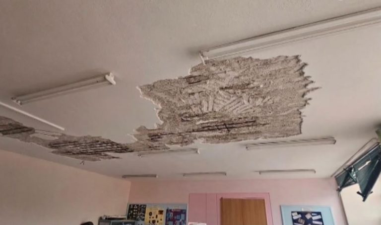 Αναστολή λειτουργίας σε σχολείο στο Χαϊδάρι – Έπεσαν σοβάδες στις αίθουσες