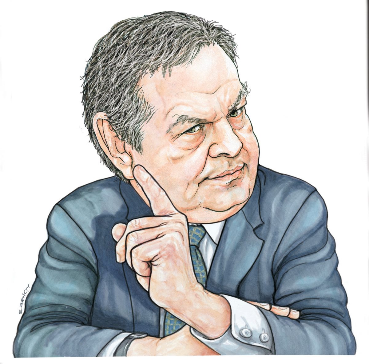 Το σκίτσο της Εφης Ξένου για τα ΝΕΑ 11/1/2025