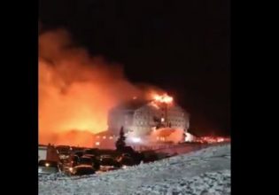 Τουρκία: Γονείς έριχναν τα παιδιά τους από τα παράθυρα – Ανατριχιαστικό βίντεο από τη φωτιά στο ξενοδοχείο