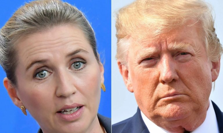 «Θυελλώδης» επικοινωνία Τραμπ με την πρωθυπουργό της Δανίας για τη Γροιλανδία