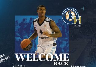 Επέστρεψε στον Κολοσσό ο Ντόνοβαν Τζάκσον