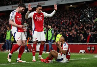 Άρσεναλ – Μάντσεστερ Σίτι 5-1: Σαρωτικοί οι Κανονιέρηδες, διέλυσαν τους Πολίτες