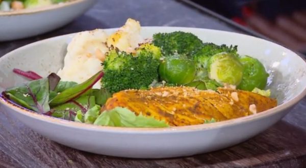 Συνταγή: Μαριναρισμένο κοτόπουλο με λαχανικά