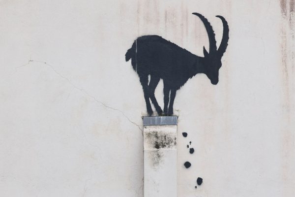 Banksy: Που πήγε η κατσίκα που κοσμούσε το δυτικό Λονδίνο;